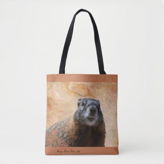 Marmalade Marmot Canvas tas (Voorkant)