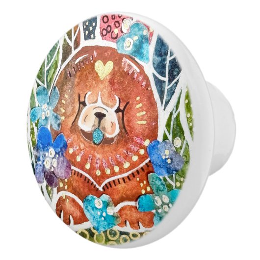 MARMALADE MISS Chow Ceramic Pull Keramische Knop (Rechts)