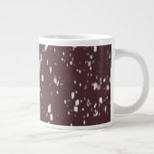 Marmaladekat in sneeuwreuzenkoffie-mok grote koffiekop (Rechts)