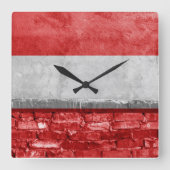 Marmand Vierkante Klok (Voorkant)