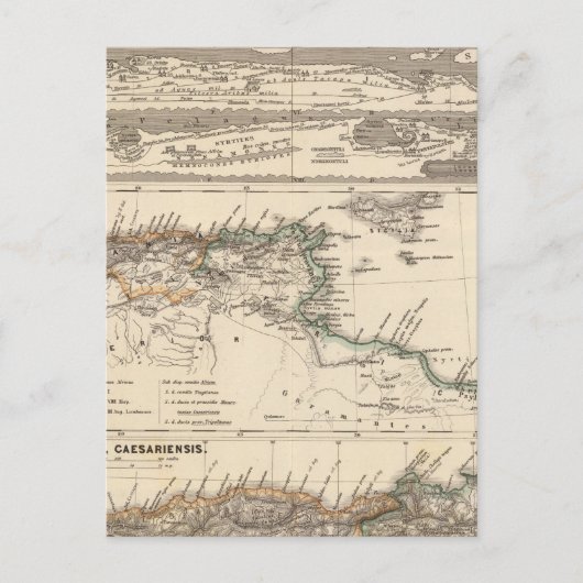 Marmarica, Cyrenaica, Afrika, Numidia Briefkaart (Voorkant)