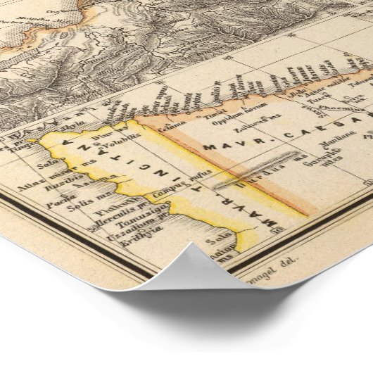 Marmarica, Cyrenaica, Afrika, Numidia Poster (Hoek)