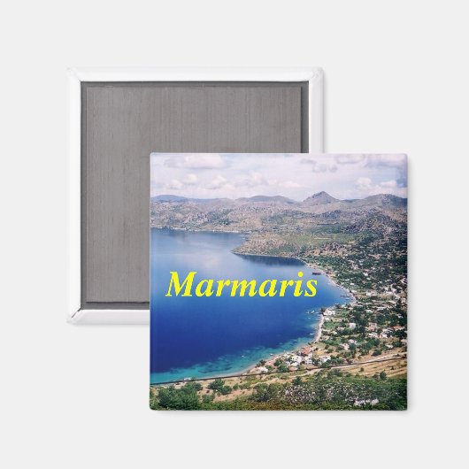 Marmaris magneet (Voorkant / Achterkant)