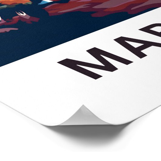 Marmaris Turkije Reisprint Poster (Hoek)