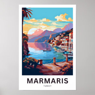 Marmaris Turkije Reisprint Poster