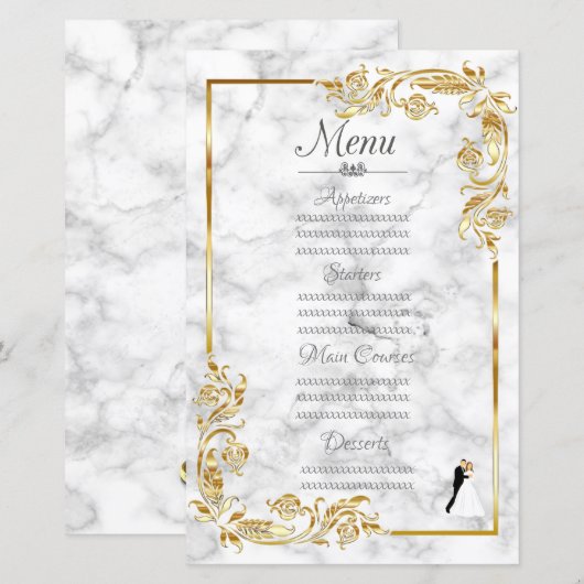 Marmer (Voorkant / Achterkant)