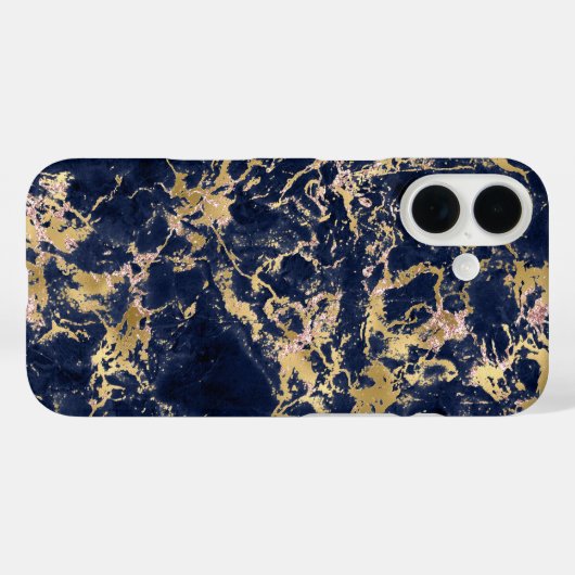 Marmer 1 Case-Mate iPhone case (Achterkant (horizontaal))
