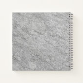 Marmer 60th Birthday Party Guest Book Notitieboek (Achterkant)