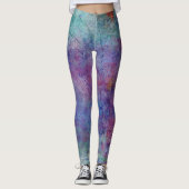 Marmer Abstract Leggings (Voorkant)