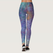 Marmer Abstract Leggings (Achterkant)