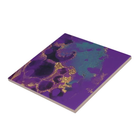 Marmer Abstracte Art Tegeltje (Zijkant)