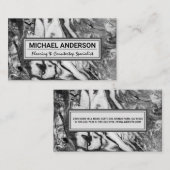 Marmer Achtergrond Visitekaartje (Voorkant / Achterkant)