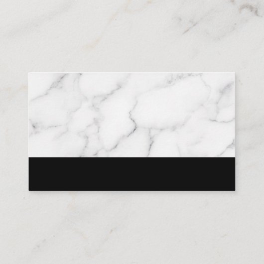 Marmer Achtergrond | Visitekaartje QR-code (Achterkant)