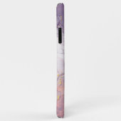 Marmer Agate Paars en Goud Persoonlijk Case-Mate iPhone Case (Achterkant/rechts)