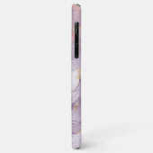 Marmer Agate Paars en Goud Persoonlijk Case-Mate iPhone Case (Achterkant/links)