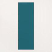 Marmer Aqua Teal Goud Yogamat (Achterkant)