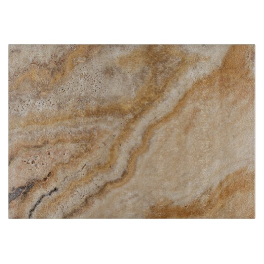 Marmer Background Stone Sjabloon Tan Natural Snijplank (Voorkant)