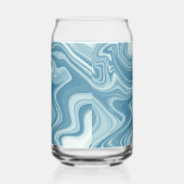 marmer blauw blikvorm glas (Rechts)