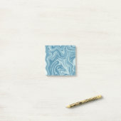 marmer blauw post-it® notes (Op bureau)