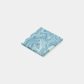 marmer blauw post-it® notes (Schuin)