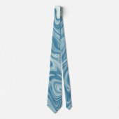 marmer blauw stropdas (Voorkant)