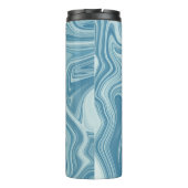 marmer blauw thermosbeker (Achterkant)