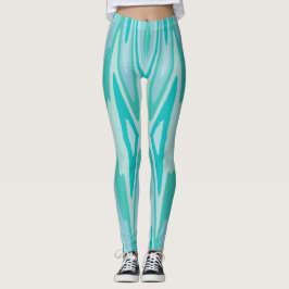 Marmer Box - Blues Leggings
