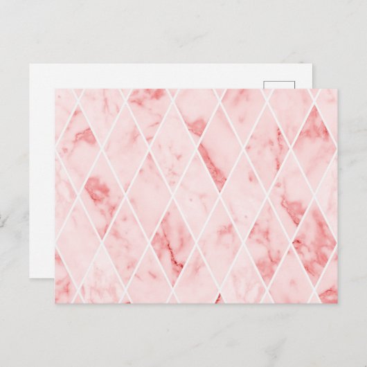 marmer briefkaart (Voorkant / Achterkant)