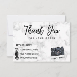 Marmer Camera Hartelijk dank voor sociaal mediasys