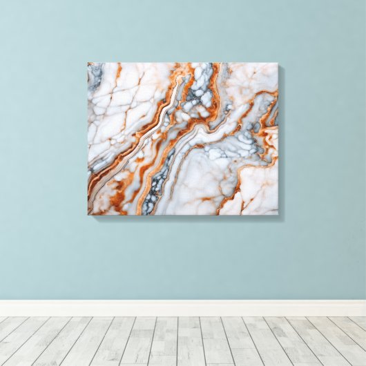 marmer canvas afdruk (Insitu (Houten vloer))