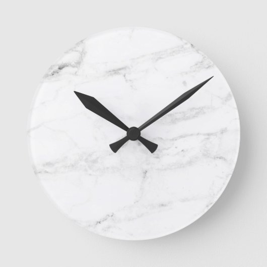Marmer Clock Ronde Klok (Voorkant)