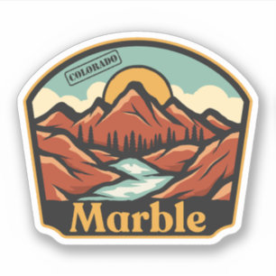 Marmer, Colorado Sticker