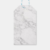 Marmer Dank u Label Bloemengunst Labels Bruiloft Cadeaulabel (Achterkant)