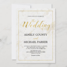 Marmer | Eenvoudige moderne typografie-weddenschap