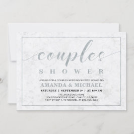 Marmer | Eenvoudige moderne weduwenschoen Kaart