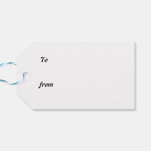 Marmer effect cadeaulabel (Achterkant Horizontaal)