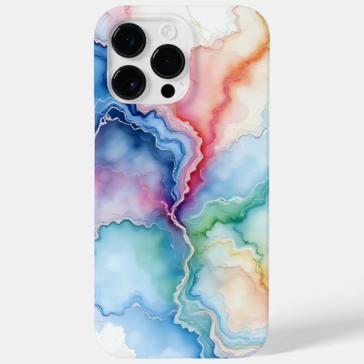 marmer effect Case-Mate iPhone case (Achterkant)