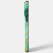 marmer effect  Case-Mate iPhone case (Achterkant / Links)
