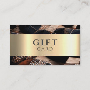 Marmer Elegant Wit Faux Gold Beauty Gift Kaart Visitekaartje