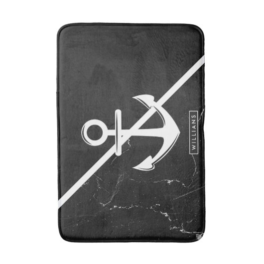 Marmer en Anchor Badmat (Voorkant Verticaal)