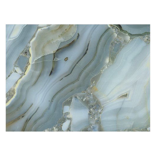 Marmer en Crystal Tafelkleed (Voorkant (Horizontaal))