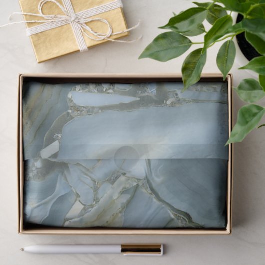 Marmer en Crystal Tissuepapier (Geschenk)