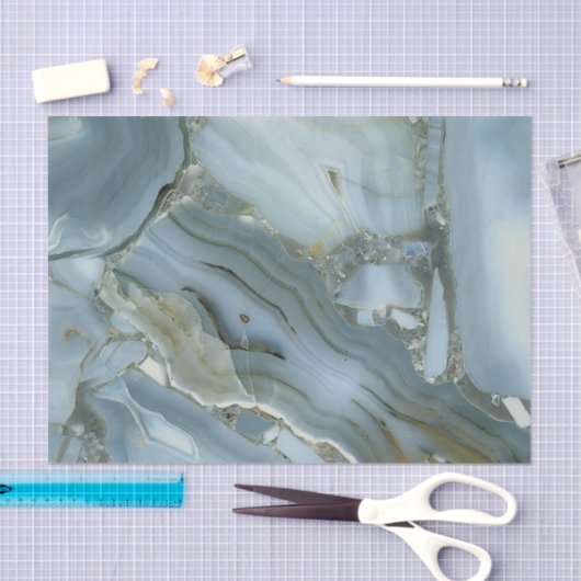 Marmer en Crystal Tissuepapier (Craft)