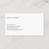 Marmer en driehoek patroon kleur blok visitekaartje (Achterkant)