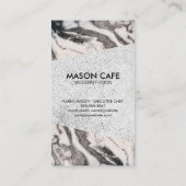 Marmer en Gespikkeld blok | Cultuur Visitekaartje (Achterkant)