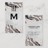 Marmer en Gespikkeld blok | Cultuur Visitekaartje (Voorkant / Achterkant)