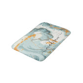 Marmer en Glitter Abstract Badmat (Gekanteld)