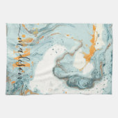 Marmer en Glitter Abstract Theedoek (Horizontaal)