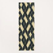 Marmer en Glitter Art Deco Yoga Mat (Voorkant)