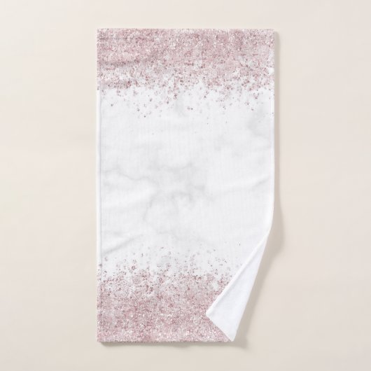 Marmer en Glitter Bad Handdoek (Handdoek)